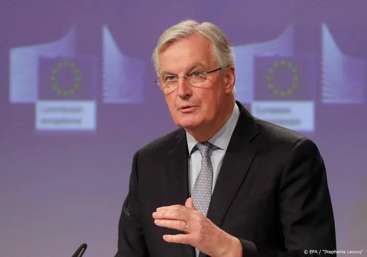 brexitonderhandelaar barnier test positief voor corona