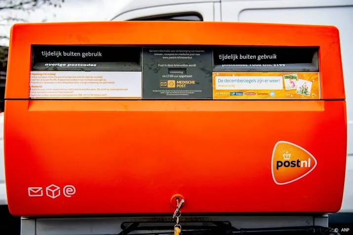 brievenbussen van postnl kunnen weer gevuld worden