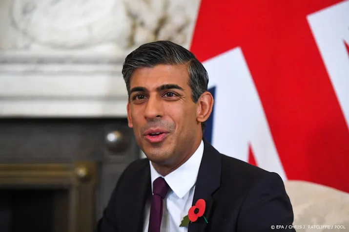 britse regering van premier sunak presenteert begrotingsplannen
