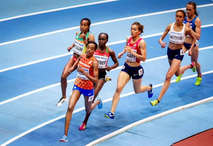 brons voor hassan op 1500 meter wk indoor