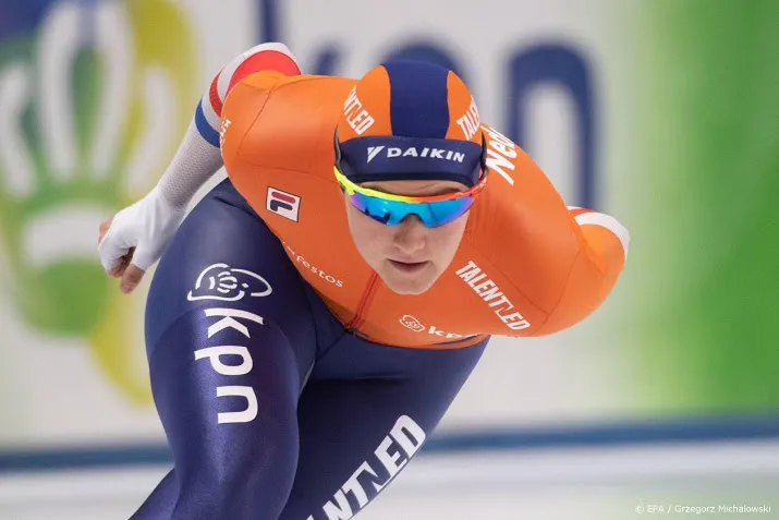 brons voor van beek op 1000 meter