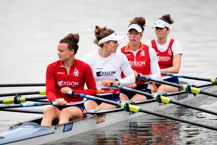 brons voor vrouwen dubbelvier op wk roeien
