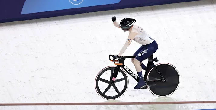 bronzen medaille baansprintster van riessen op ek