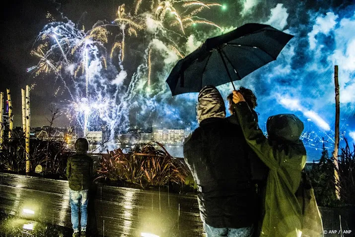buien en stevige wind verwacht tijdens jaarwisseling