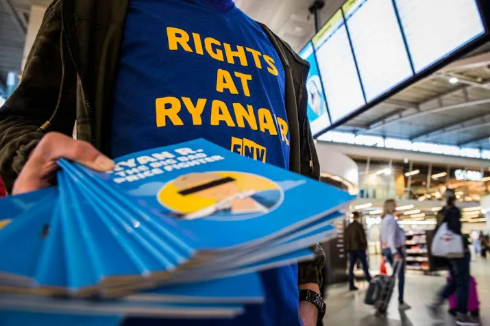 cabinepersoneel ryanair moet veranderen