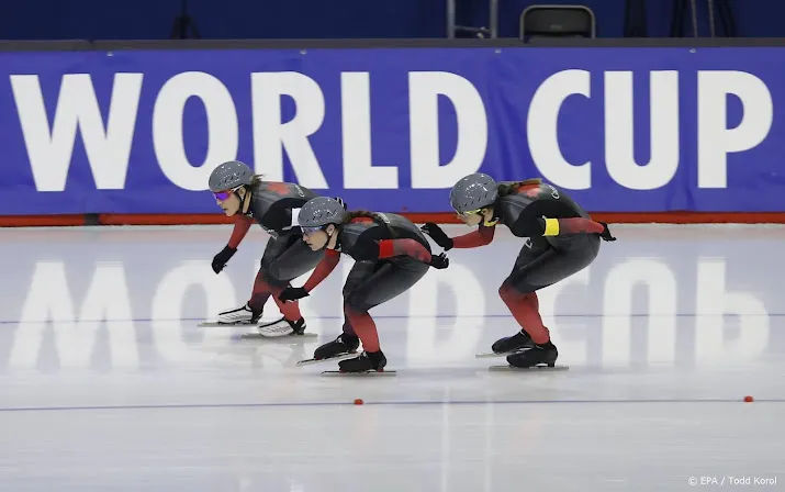 canada wint ploegachtervolging in calgary nederland zesde