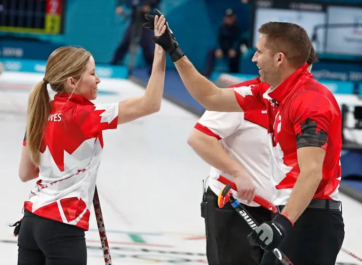 canadees koppel wint goud bij curling