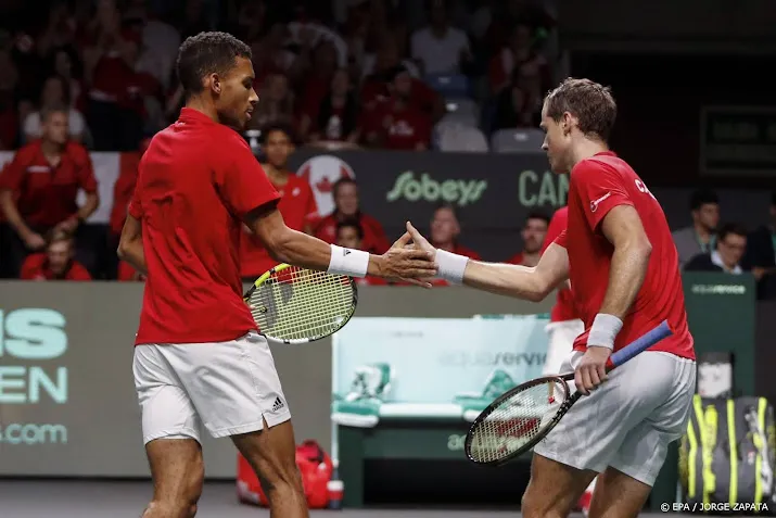 canadese tennissers naar eindstrijd daviscup finals