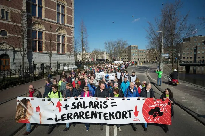 cao akkoord basisonderwijs acties gaan door