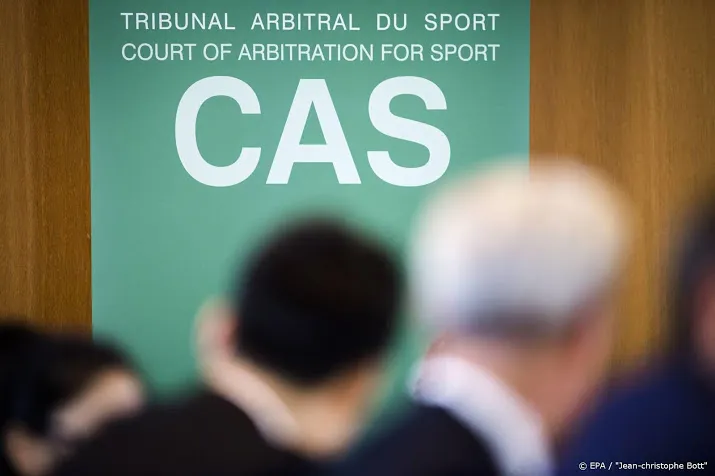 cas behandelt russisch beroep tegen schorsing eind april