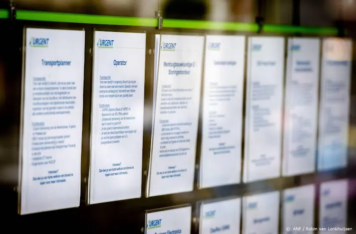 cbs arbeidsmarkt iets minder krap