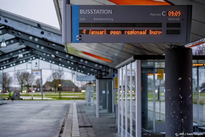 chauffeurs streekvervoer overijssel en noord brabant staken