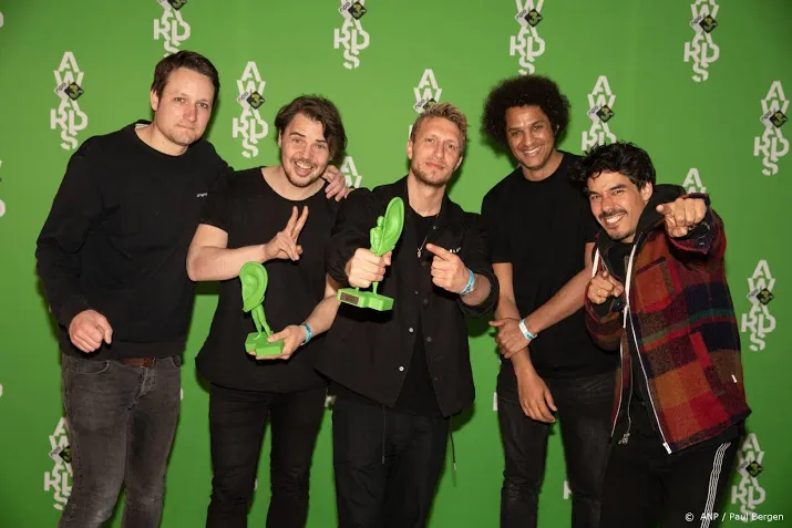 chefspecial grote winnaar 3fm awards uitreiking met publiek