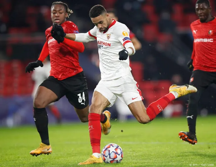 chelsea groepswinnaar na remise sevilla verslaat rennes