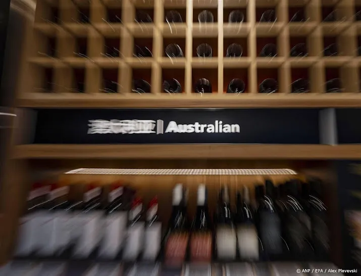 china beeindigt jarenlange wijnoorlog met australie