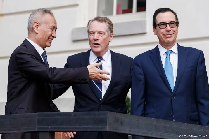 china in nauw contact met vs over handelsdeal