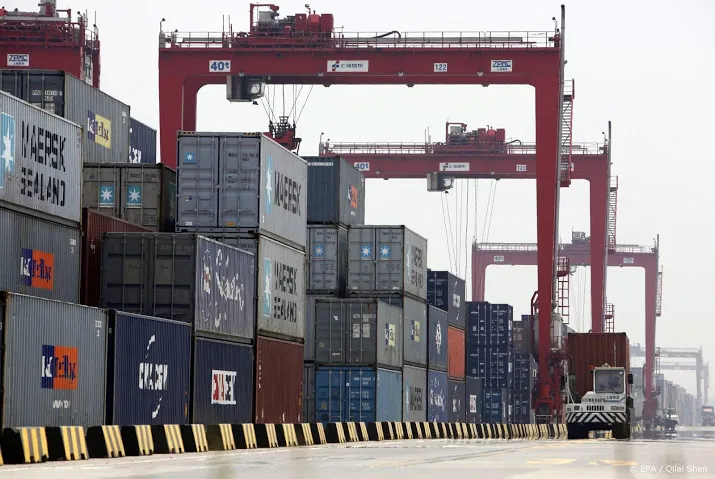 chinese export groeide in juli minder hard
