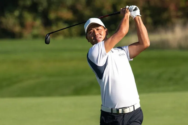 chinese golfer wu leidt klm open 2