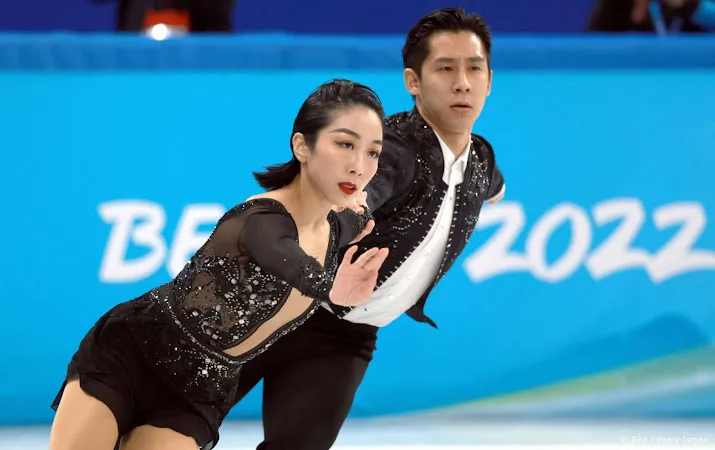 chinese kunstschaatsers scoren wereldrecord bij paarrijden