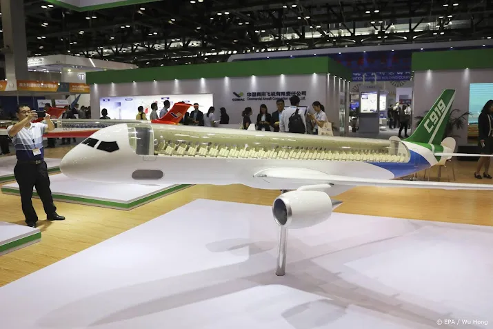 chinese rivaal boeing test passagiersvliegtuig c919