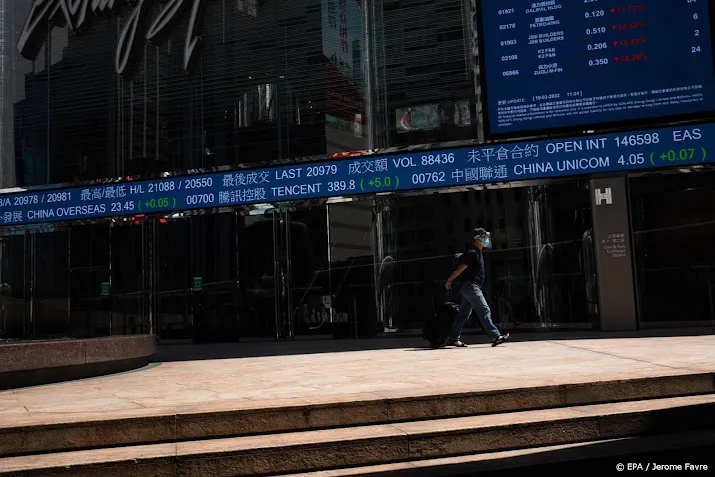 chinese techaandelen opnieuw onderuit in hongkong