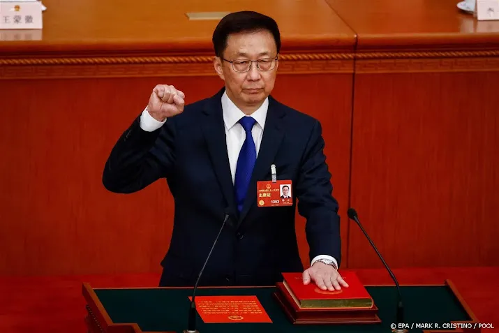 chinese vicepresident han zheng komt naar nederland