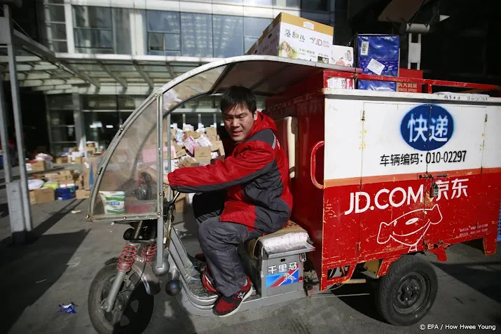 chinese webwinkel jd com onderuit op beurs in hongkong