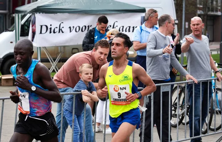 choukoud schrijft marathon nog niet af