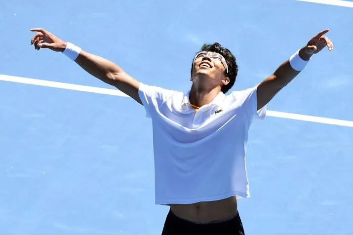 chung voor eerst in halve finale melbourne