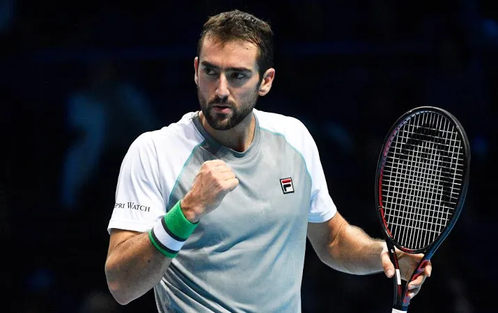 cilic verslaat isner djokovic geplaatst