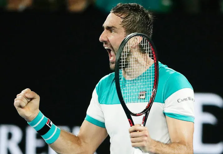 cilic voor het eerst in finale melbourne