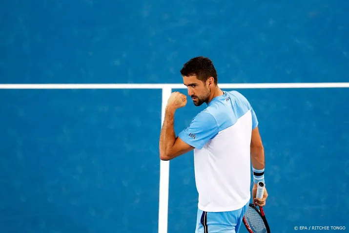 cilic wint marathonpartij van verdasco