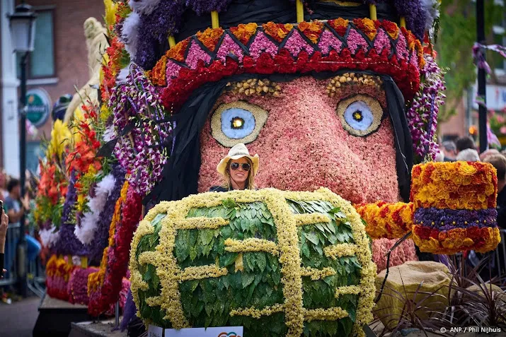 circa miljoen bezoekers verwacht bij bloemencorso bollenstreek