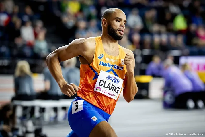 clarke imponeert op 800 meter en benadert olympische limiet