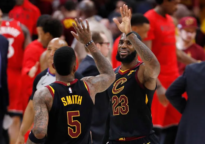 cleveland cavaliers laat raptors kansloos
