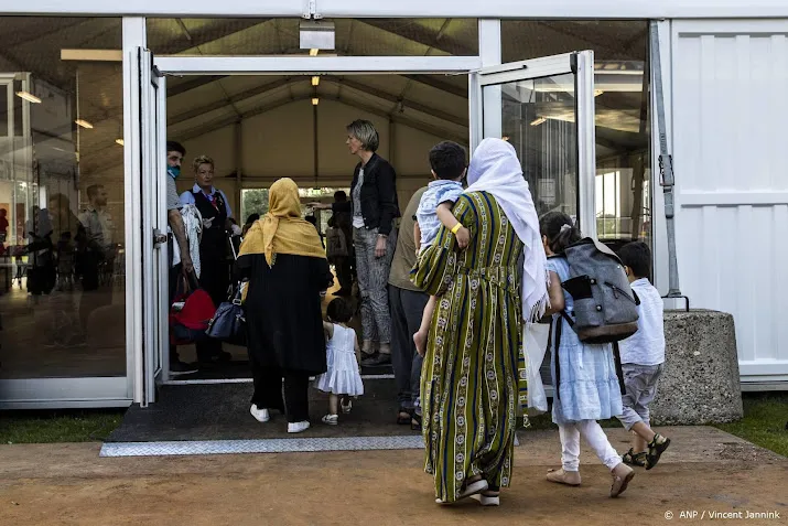 coa noodopvanglocatie afghaanse evacues in zoutkamp langer open