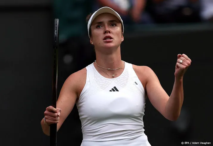 coach sluiter ziet svitolina op wimbledon naar kwartfinales gaan