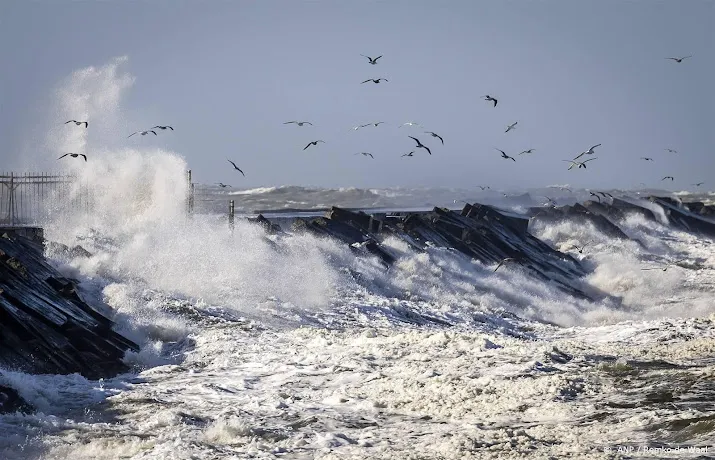 code geel voor westelijk kustgebied om zware windstoten