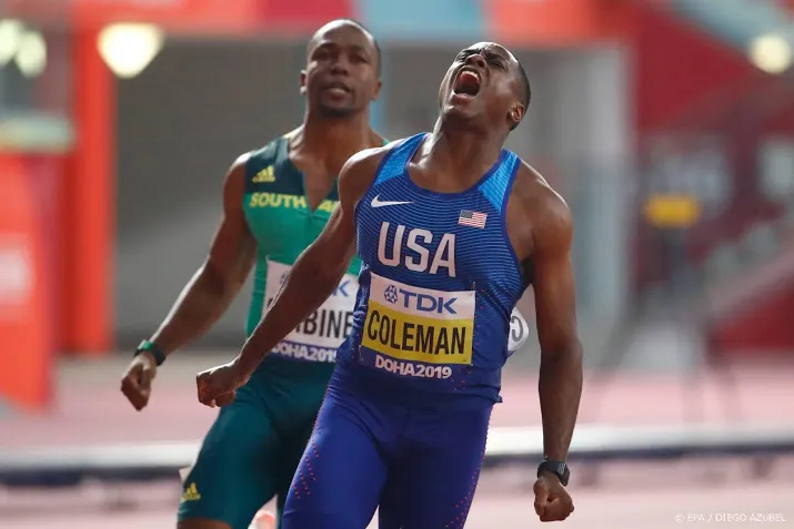 coleman ik ben niet de nieuwe usain bolt