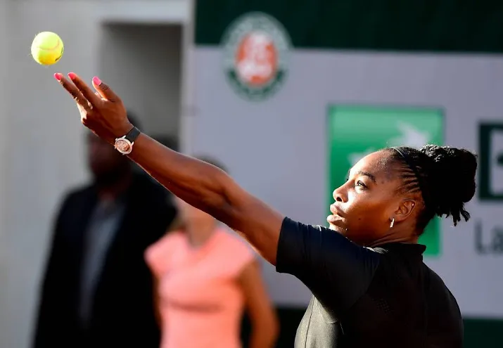 commotie rond serena williams
