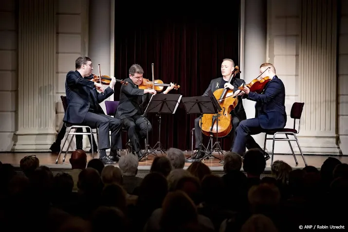 concert jerusalem quartet goed verlopen kleine demonstratie buiten
