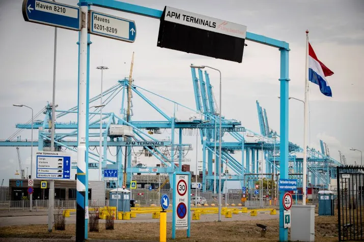 containerterminals haven rotterdam ook dicht