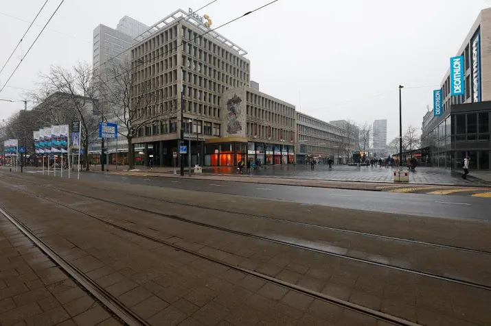 coolsingel wordt groene boulevard in rotterdam