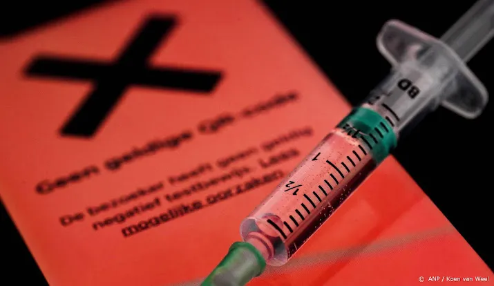 coronatoegangsbewijs is zonder boosterprik beperkt geldig