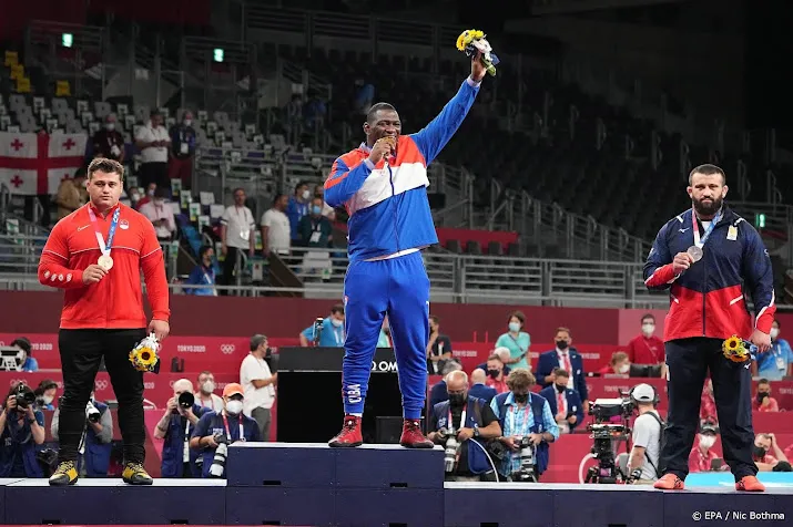 cubaanse worstelaar wint in vierde spelen op rij goud