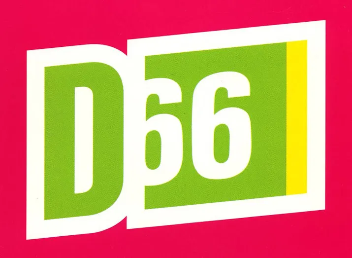 d66 leden in protest tegen einde referendum