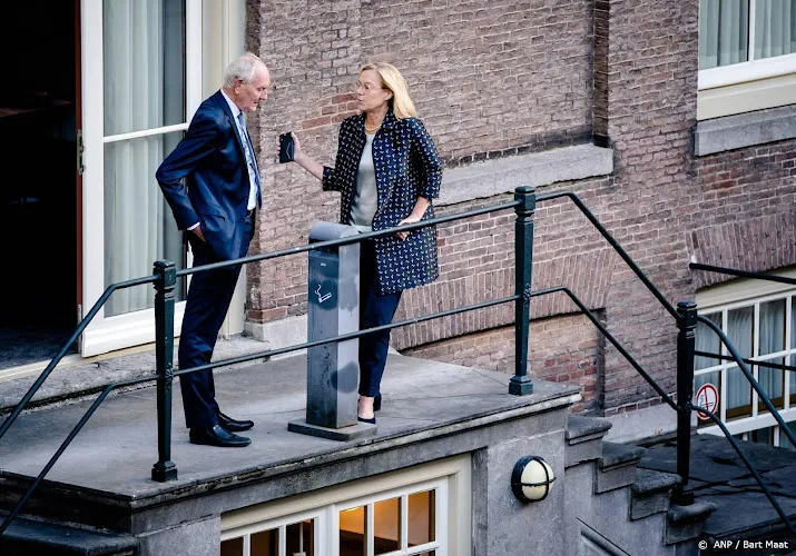 d66 leider kaag weg bij remkes na goede en stevige gesprekken