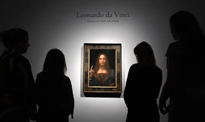 da vincis salvator mundi nog niet te zien