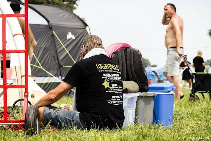 dagbezoekers bospop krijgen voor half augustus geld terug