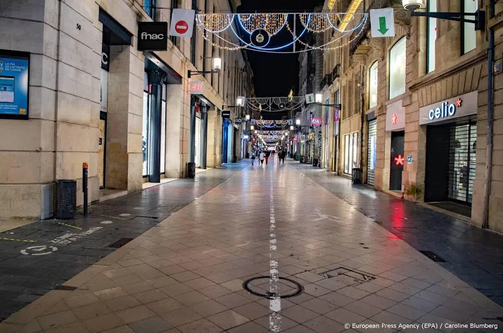 daling winkelverkopen eurozone in november door nieuwe lockdowns